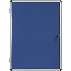 Vitrine bi-office magnetic vt950107150 aluminium afsluitbaar