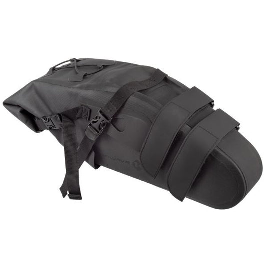 M-wave zadeltas rough ride ii - zwart - 12 liter (l)