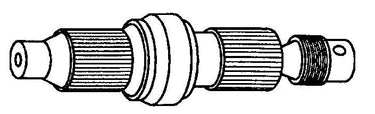 Rms antriebswelle drive shaft back axle