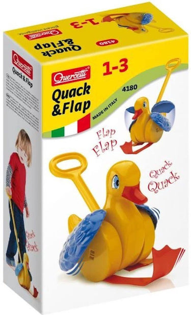 Quercetti quack-n-flap duck