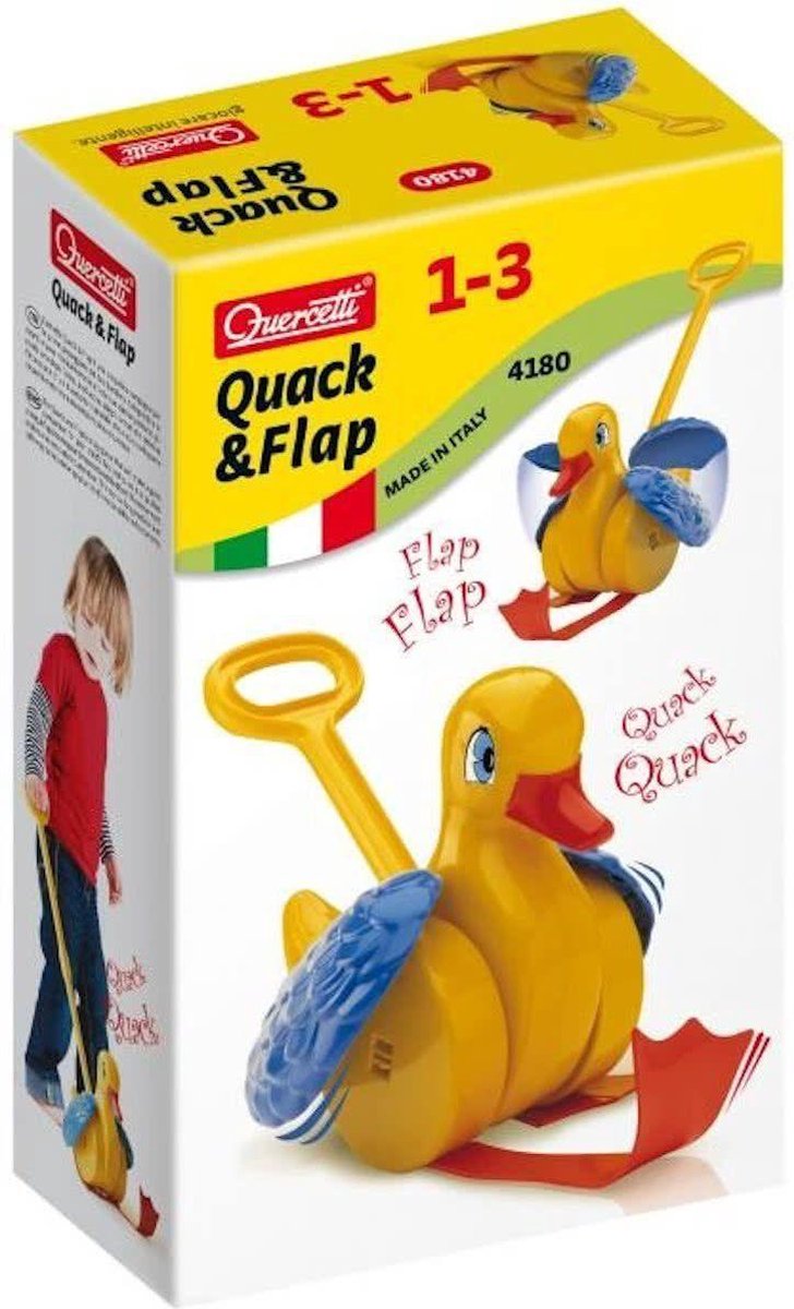 Load image into Gallery viewer, Quercetti quack-n-flap duck
