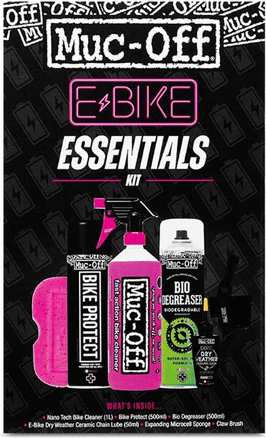 Muc-off service kit e-bike essentials clean protect lube