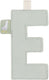 Little dutch slinger element - letter e - groen