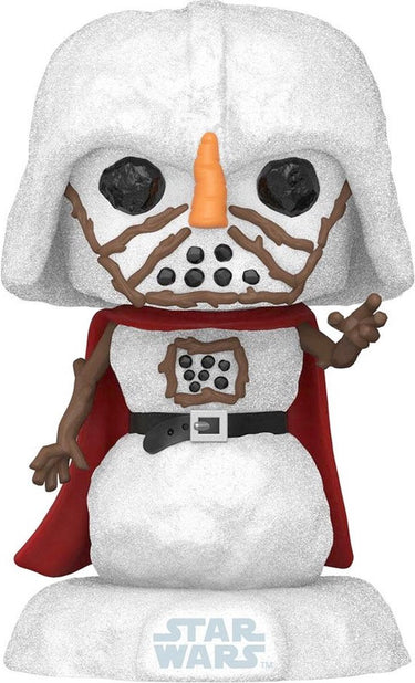 Funko star wars - holiday 2022 pop! heroes darth vader 9 cm verzamelfiguur - multicolours