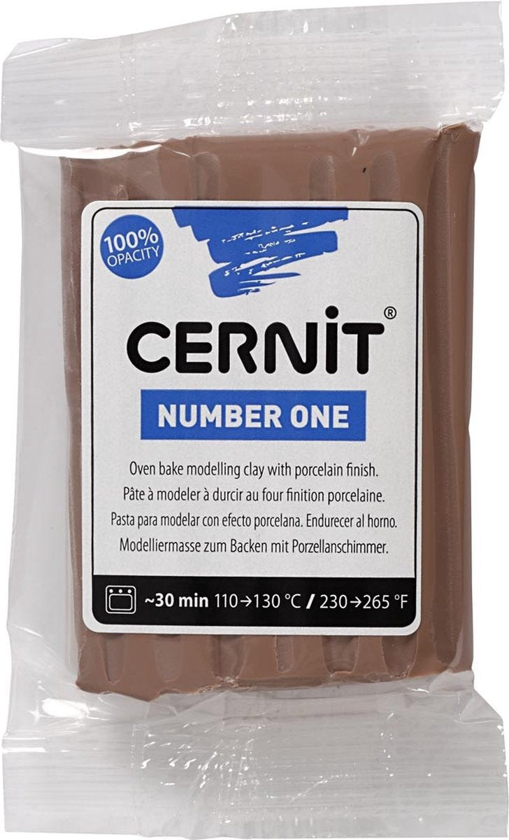 Load image into Gallery viewer, Creativ company cernit boetseerklei taupe, 56 gram
