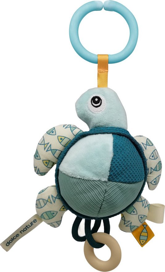 Dolce toys speelgoed ocean activiteitenhanger - schildpad flippy