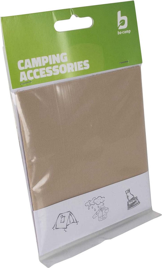 Bo-camp - reparatiedoek - opstrijkbaar - katoen - beige