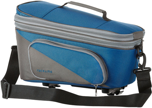 Racktime bagagedragertas talis plus 2.0 trunk bag talis plus 2.0 ber.blue st.grey