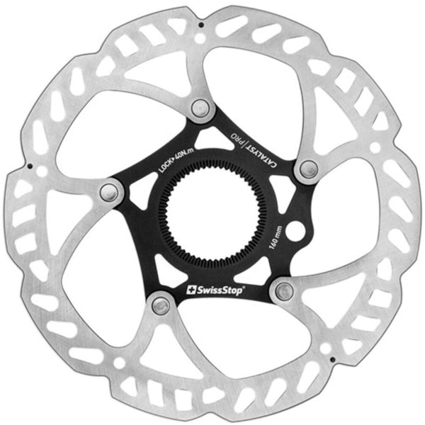 Swissstop - remschijf catalyst pro centerlock 160mm