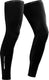 Gripgrab - classic thermal leg warmers winter fiets beenstukken wielrennen beenwarmers - zwart - unisex - maat s