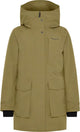 Didriksons harriet wns parka dames outdoorjas - olive green 38