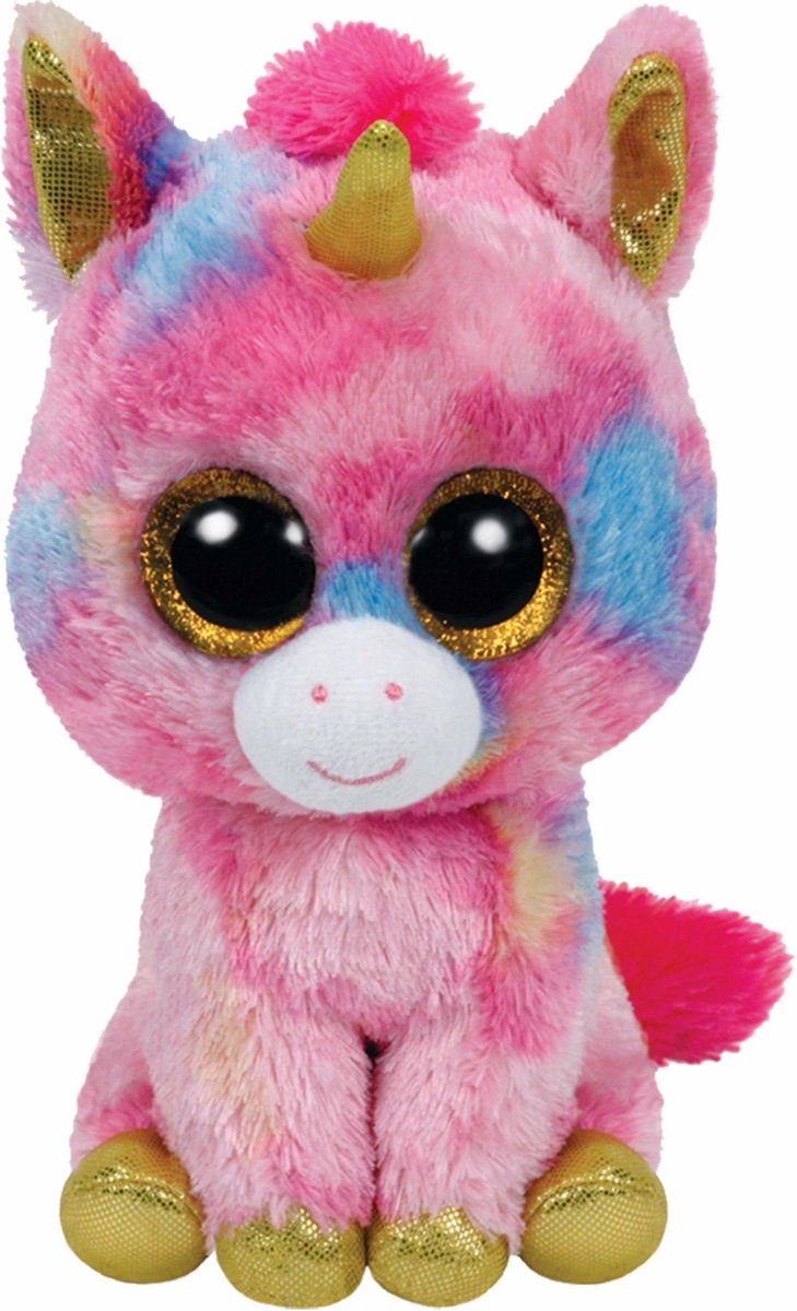Load image into Gallery viewer, Ty beanie boo xl eenhoorn - fantasia
