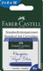 Faber-castell faber castell inktpatroon faber castell 3x 6patronen koningsblauw