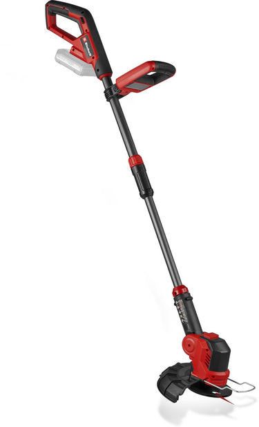 Einhell accu grastrimmer ge-ct 18 25-1 li solo - power x-change - 18 v li-ion - maaidiameter: 25 cm - draaibare en kantelbare motorkop - bloembeschermer - excl. accu en lader