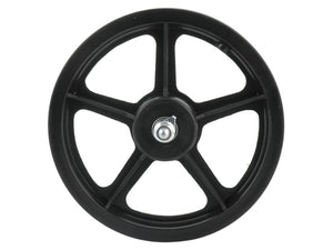 Hzb voorwiel 12 inch etrto 203 kunststof zwart vaste as