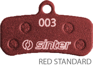 Schijfremblokken Standard Rood