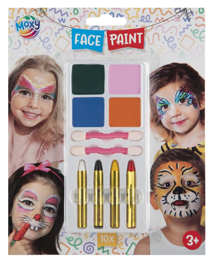 Load image into Gallery viewer, Moxy kinder schmink 10-delig

