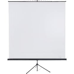 Projectiescherm franken x-traline 240x240cm wit
