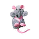Kong catnip rat – kattenspeeltjes – kattenkruid – 14cm – grijs