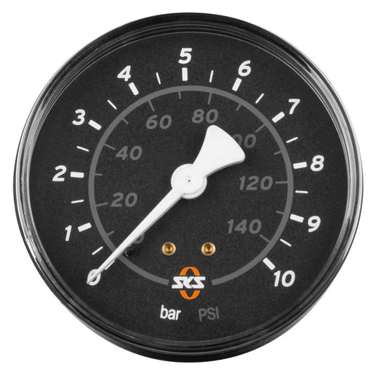 Sks pompd manometer 80mm 10 bar zw