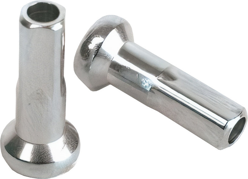 Load image into Gallery viewer, Sapim spaaknippel velg 14 voor spaak 13 - zilver (100 stuks)
