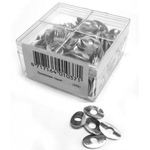 Load image into Gallery viewer, Bofix Nippelplaatje Spaak 13 Ovaal (P1000)
