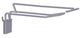 Unbranded stelling klaphaak dubbel 20cm
