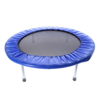 Load image into Gallery viewer, Alert opvouwbaar fitness trampoline 97 cm blauw zwart

