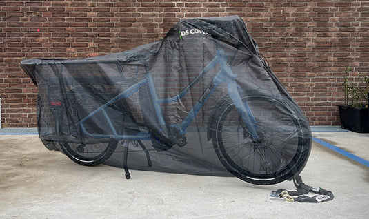 Ds fietshoes covers cargo lt bike - zwart