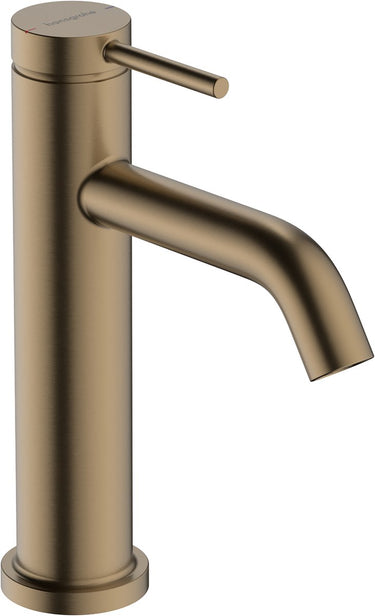 Hansgrohe tecturis s - wastafelkraan - ééngreeps bediening - zonder waste - 110mm maat - brushed bronze