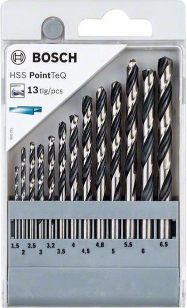 Bosch 2608577349 13-delige hss pointteq spiraalboor set