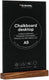 Europel krijtbord staand - tafelmodel – a5 - hout