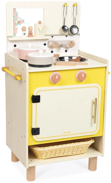 Janod - shiny grandma - houten keuken met fornuis