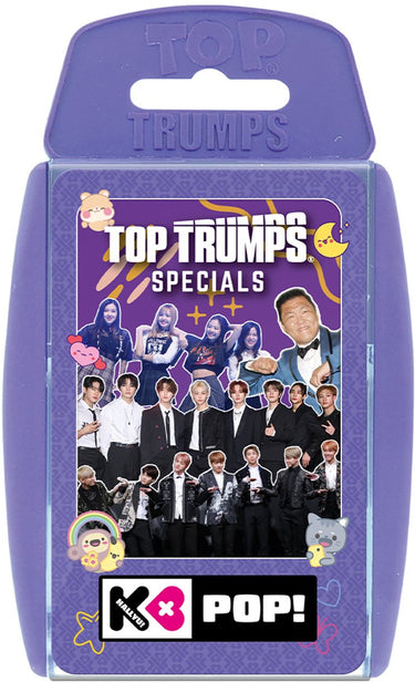 Winning moves top trumps - kaartspel special - k pop engels