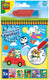 Ses creative ses kleuren met water kleurboek - op reis