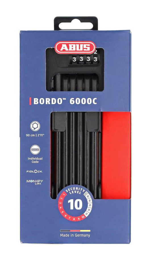 Abus vouwslot bordo combo 6100 shfl