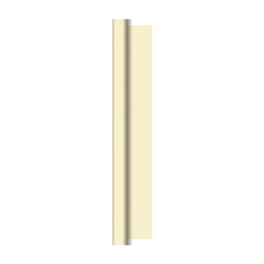 Duni cel damast tafelkleed op rol 1,18x5m creme