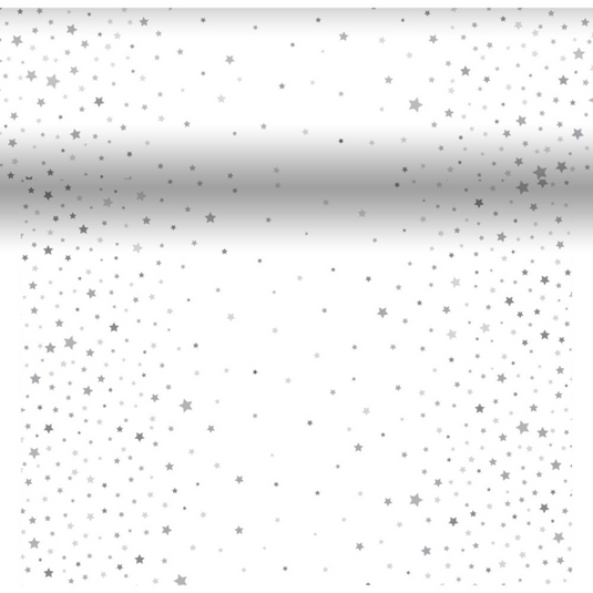 Duni 3-in-1 silver stardust 40x480