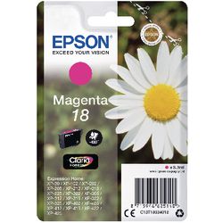 Inktcartridge epson c13t18034012 magenta