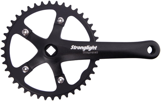 Stronglight crankstel impact crankset strongl.impact matt black