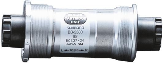 Shimano bracketset bot.bracket shim. 105 ital 70 109,5 octal