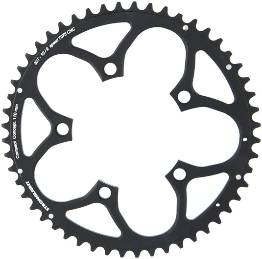 Stronglight kettingblad zircal 7075 t6 chain ring strongl.zircal 7075 t6 110mm 52t b