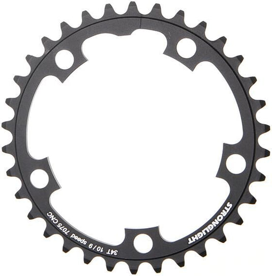 Stronglight kettingblad zircal 7075 t6 chain ring strongl.zircal 70750t6 110mm 34t b
