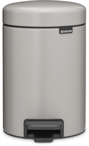 Brabantia newicon prullenbak - 12 liter - soft grey