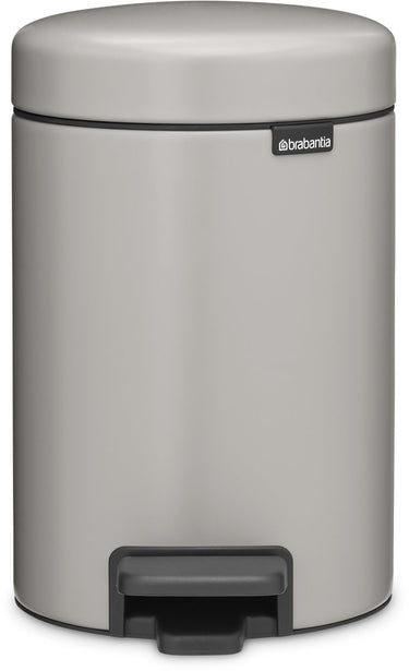 Brabantia newicon prullenbak - 3 liter badkamer - soft grey