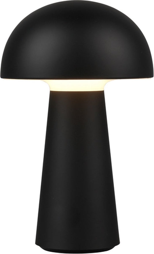 Rl live your light reality lennon - tafellamp - zwart - incl. 1x smd 2w - oplaadbare - buitenlamp - dimbaar - buitenverlichting - ip44