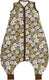 Meyco baby vintage flower baby winter slaapoverall jumper - chocolate - 80cm - 2.0 tog