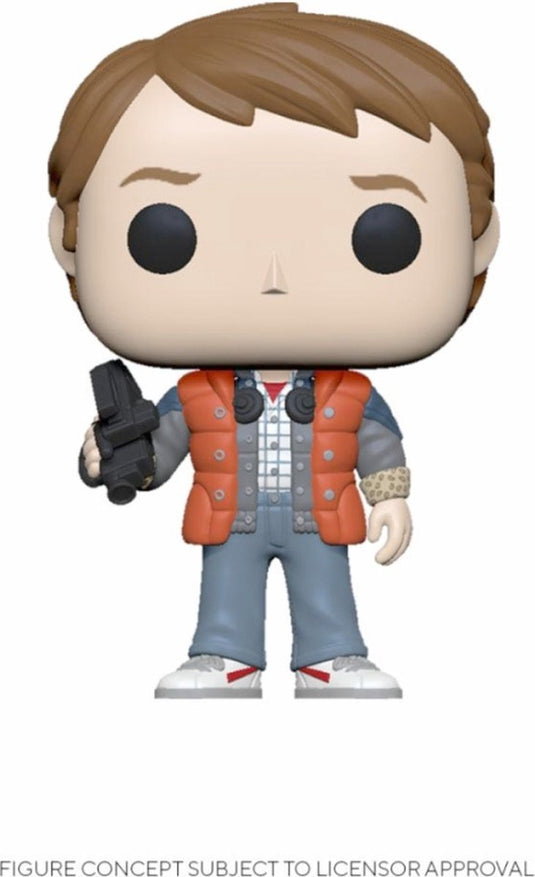 Funko pop movies: back to the future - marty in puffy vest - pop