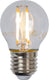 Lucide g45 - filament lamp - ø 4,5 cm - led dimbaar - e27 - 1x4w 2700k - transparant