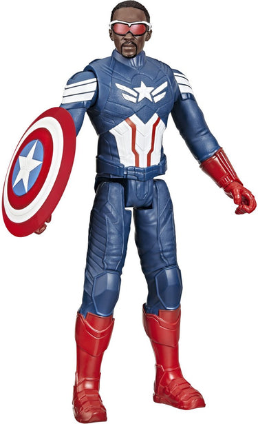 Hasbro marvel studios captain america brave new world, titan hero series captain america-actiefiguur van 30,48 cm